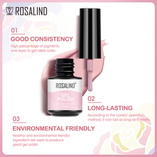 Gel sơn móng tay ROSALIND 40 màu