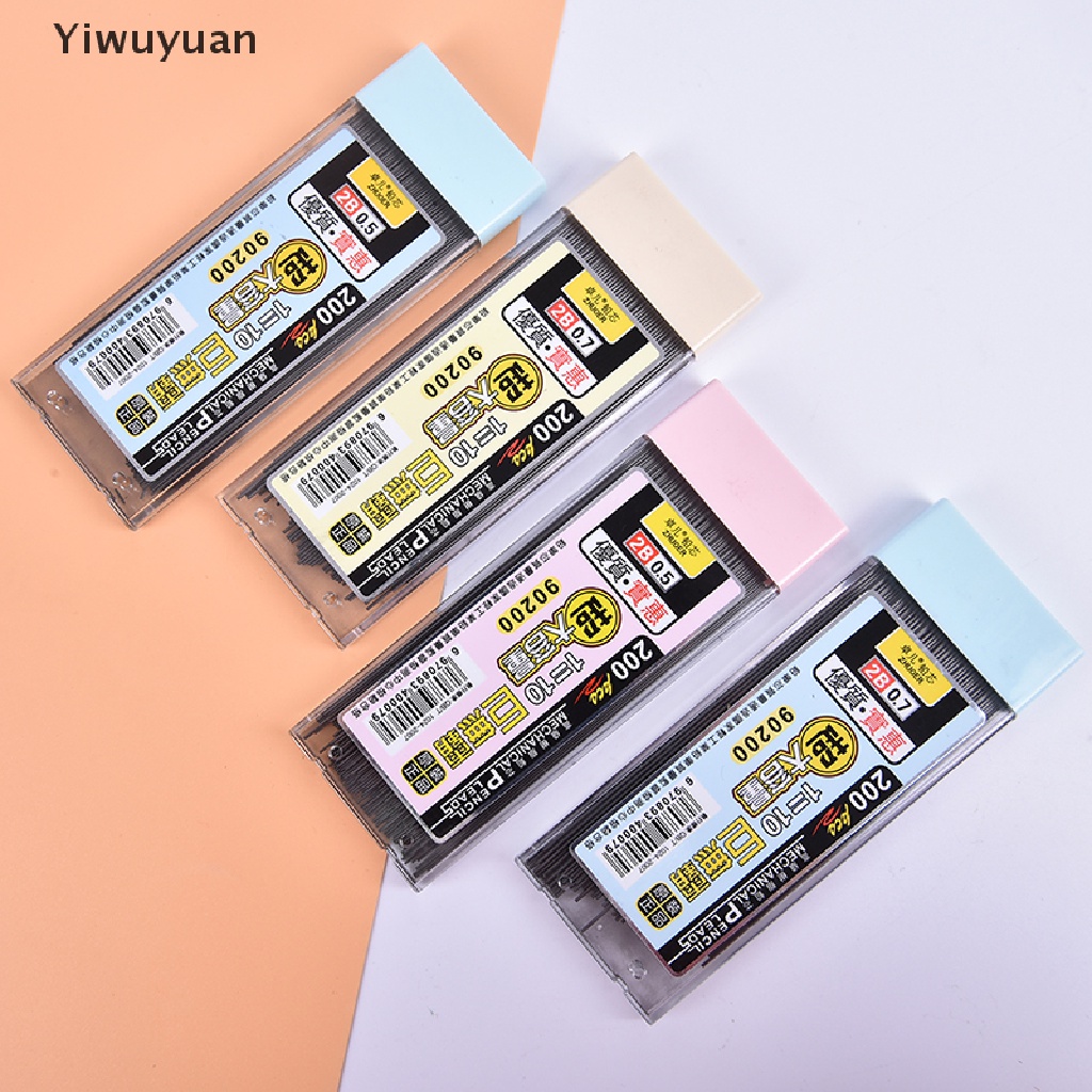 Hộp 200 Ngòi Chì Graphite 2B Cho Bút Chì Bấm