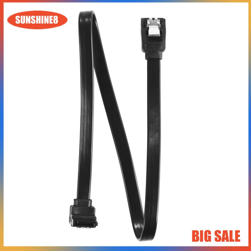 【SUN】38cm SATA 3.0 Cable 6Gbps Multifunctional HDD SDD Cables CD Drive Cords
