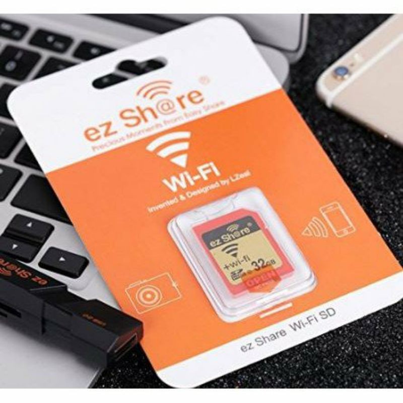 [ BH 12 tháng ] Thẻ nhớ SD wifi ezshare ez share 16gb 32gb | BigBuy360 - bigbuy360.vn
