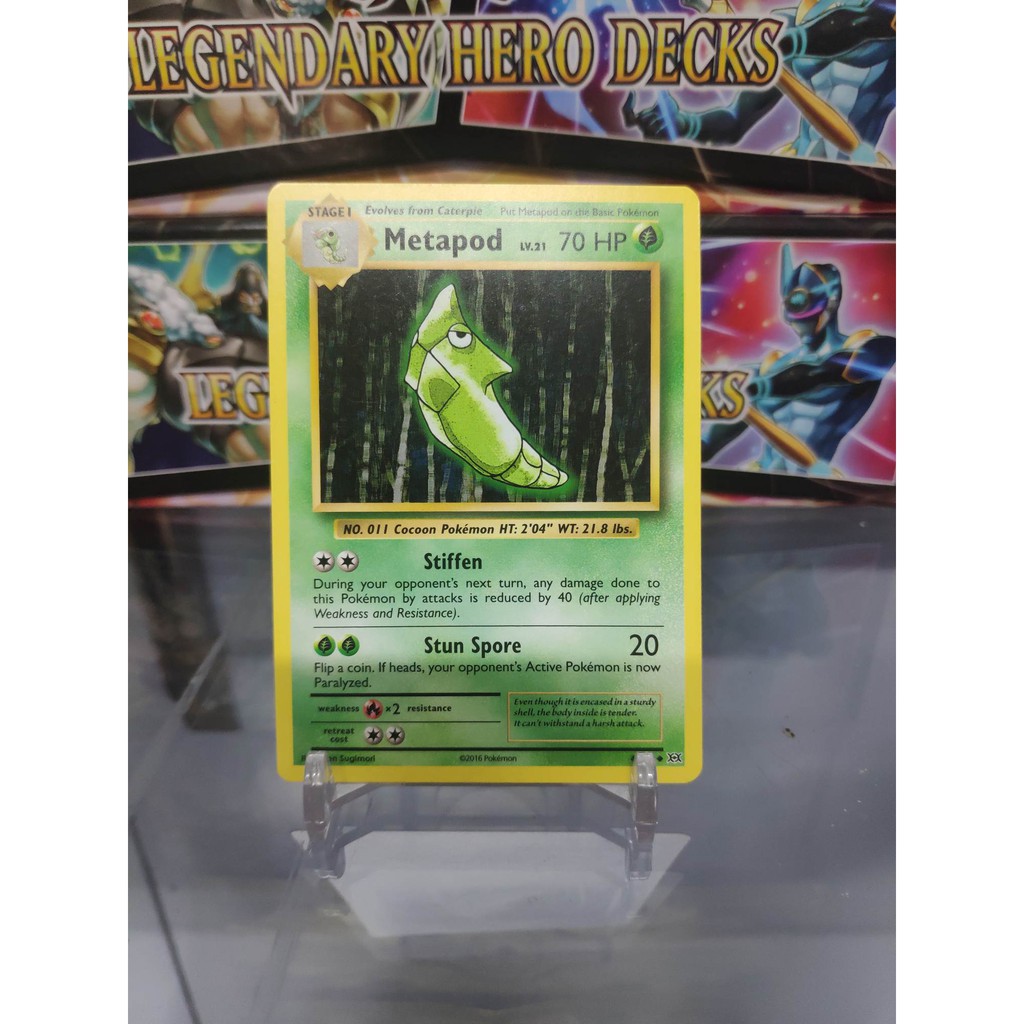 [ Dưa Hấu Yugioh ] Lá bài thẻ bài Pokemon Metapod