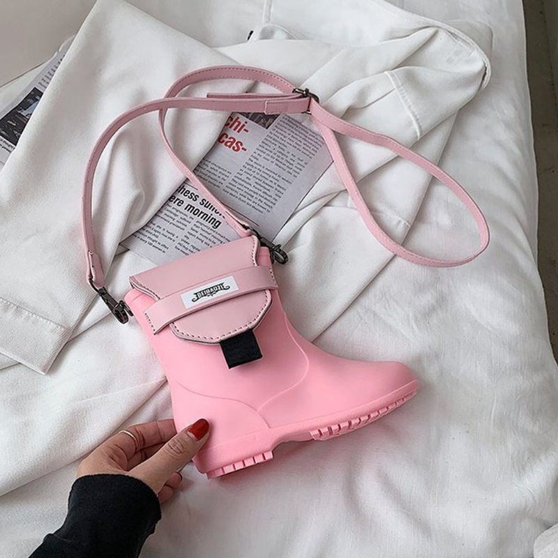 Túi Da PU Đeo Chéo Vai Đựng Điện Thoại Hình Đôi Giày Thời Trang Dành Cho Nữ Pouc