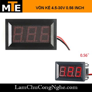 Vôn kế – Đồng hồ đo điện áp một chiều DC 4.5-30V