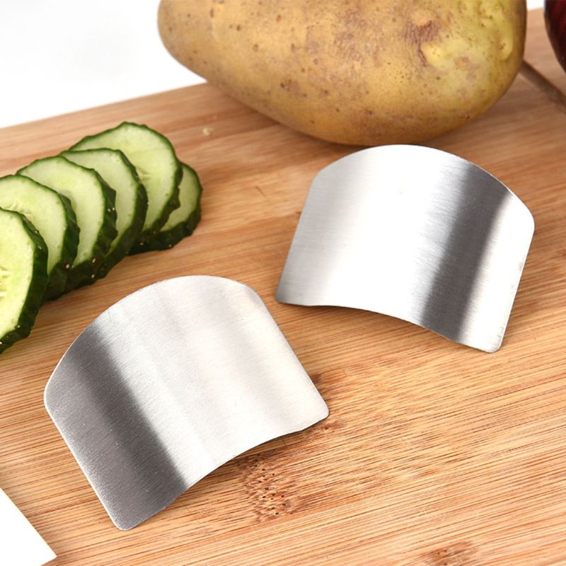 Dụng Cụ Bảo Vệ Ngón Tay Khi Dùng Dao Chất Liệu Thép Không Gỉ