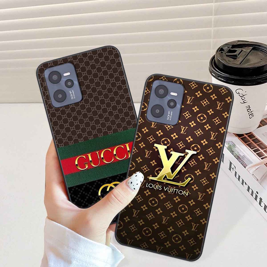 Ốp Realme C35 in hình thương hiệu L.V, N.I.K.E cá tính, đẳng cấp