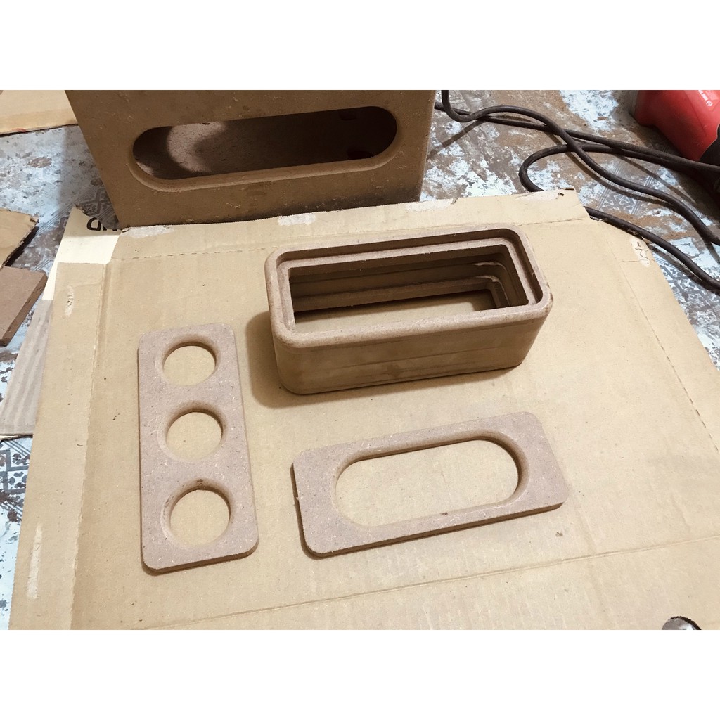 600gr box loa ghép size mini Loa bluetooth tự chế