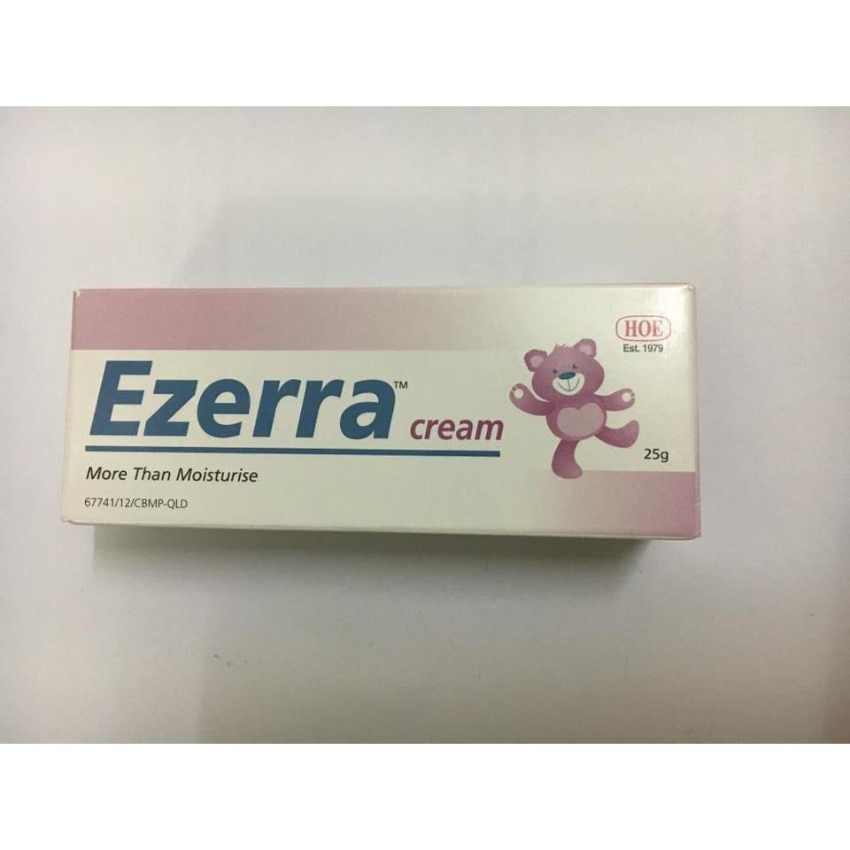 KEM EZERRA Làm dịu nhẹ triệu chứng da khô, ngứa và kích ứng