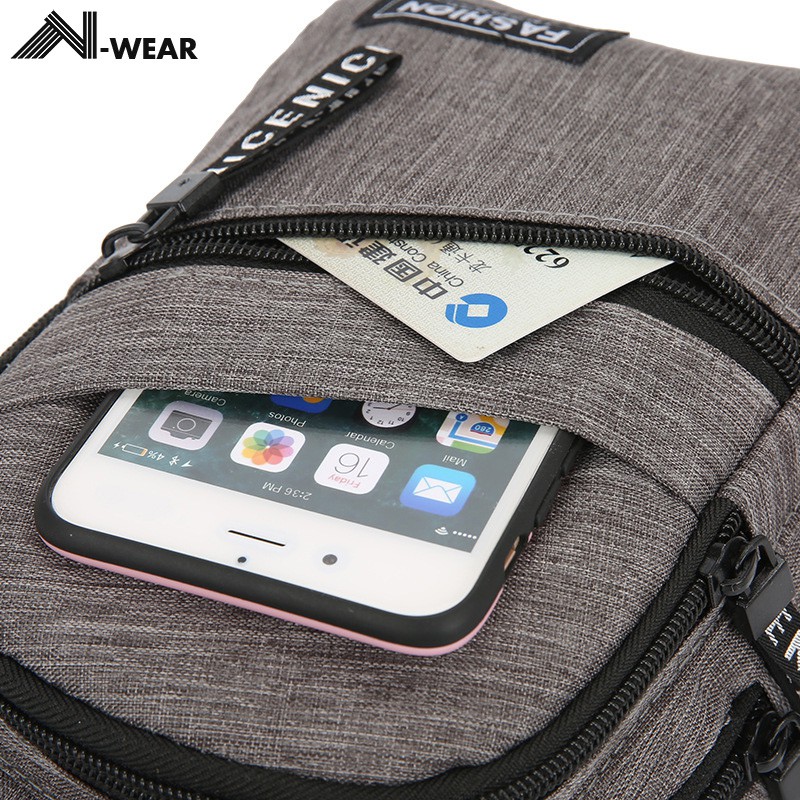 Túi đeo chéo nam TD227 vải Canvas chống thấm nước, túi đeo vai nam đi chơi, đi học, du lịch. | BigBuy360 - bigbuy360.vn