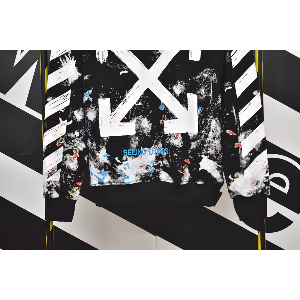 Áo hoodie OFF WHITE vải cotton nguyên chất