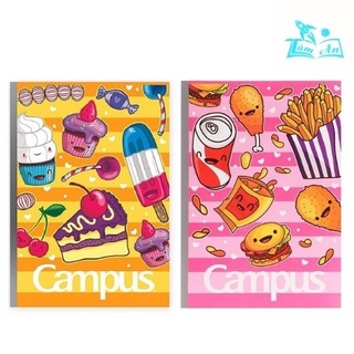 Vở kẻ ngang Campus Food/ Sneaker 80tr/120tr giấy láng mịn