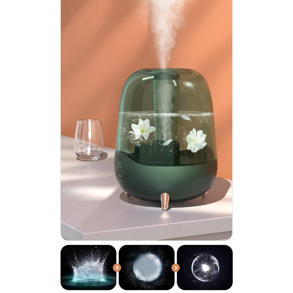 Máy tạo độ ẩm Deerma F329 công nghệ siêu âm cao cấp Màu xanh chính hãng - Minh Tín Shop