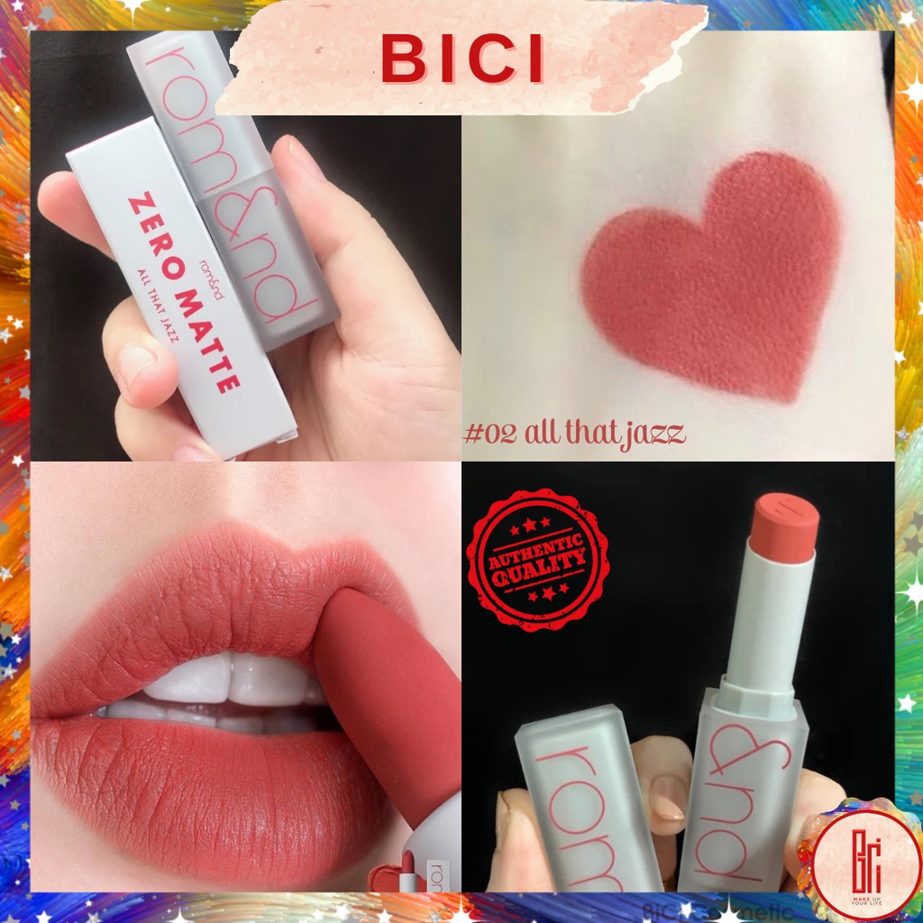 Son Thỏi Romand New Zero Matte Lipstick