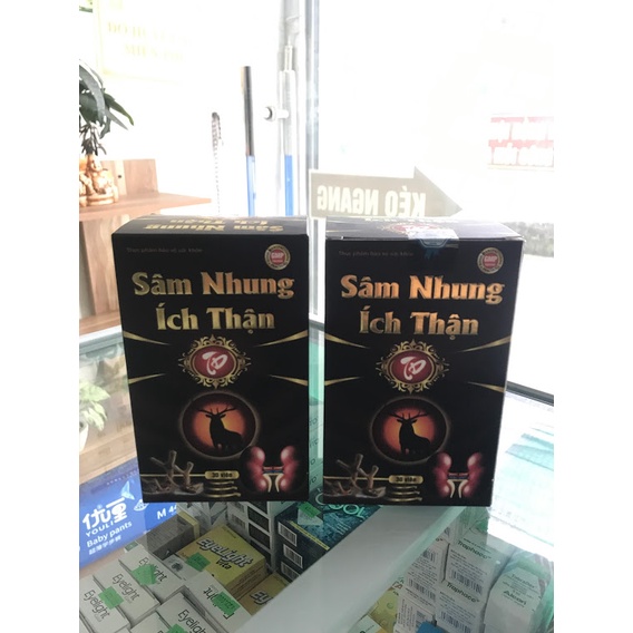 ✅ Sâm Nhung Ích Thận TD - tăng sinh lý nam nữ, bổ thận, giảm đau lưng, mỏi gối, yếu sinh lý, tiểu đêm