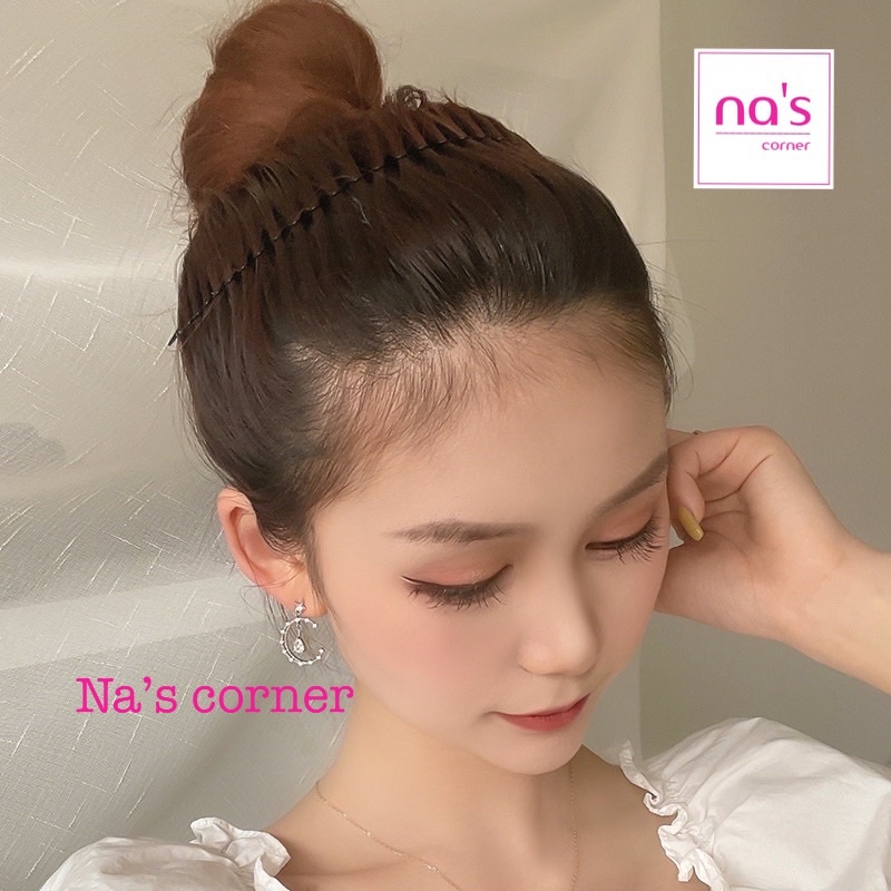 Kẹp kiểu bện tóc xoắn xước xược vắt ghim giữ cố định tóc gọn nhẹ, bờm lò xo co giãn