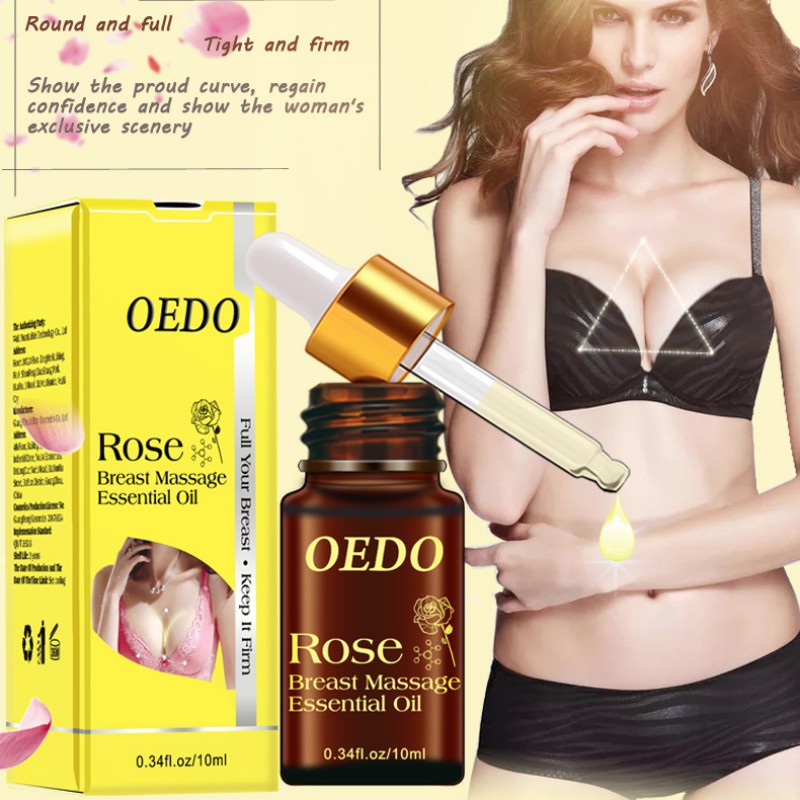 (Hàng Mới Về) Tinh Dầu Hoa Hồng Oedo 10ml Giúp Nâng Và Làm Săn Chắc Ngực Hiệu Quả