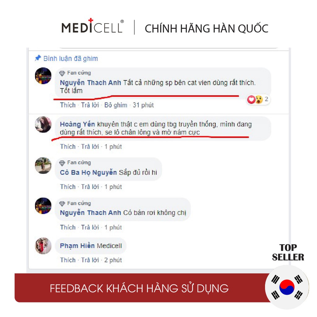 Tế bào gốc trắng da Medicell, hết thâm mụn se khít lỗ chân lông, làm đều màu da Celula Whitening Solution - lọ 6ml