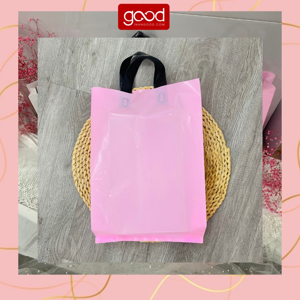 (Sale) [Xả hàng] 1Kg túi bóng QUAI ÉP hàng loại 1 nhiều màu sắc đựng quà, bọc hàng loại dai bền đẹp đủ mọi kích thước
