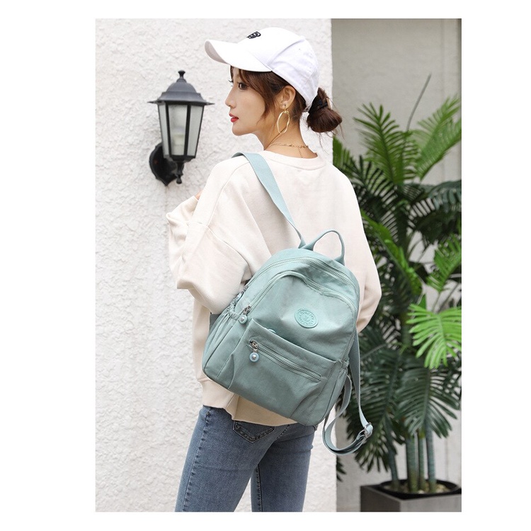 Balo Nylon CHUWANGLIN Đa Năng Phong Cách Năng Động Thời Trang Cho Nữ