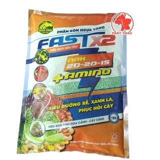Phân Npk 20-20-15 dùng cho cây hoa kiểng, rau màu, phân mau tan