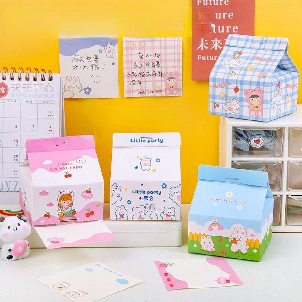 PEWANY Tập Giấy Ghi Chú Hình Thỏ Dễ Thương Tiện Dụng Cho Học Sinh