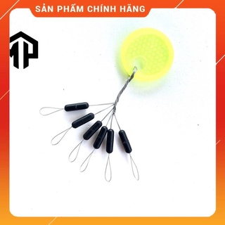 🐠 Hạt chặn phao câu cá T1999 dành cho câu tay , câu đơn , câu đài 6 hạt chính hãng siêu bền 🐠