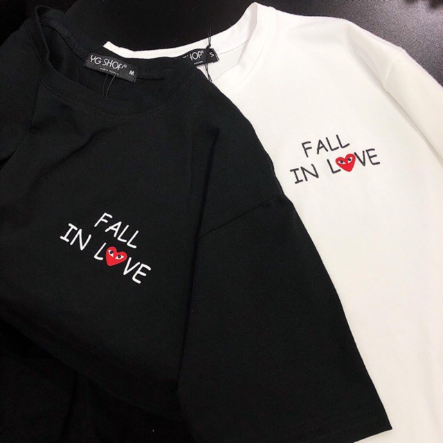 UNISEX - ÁO THUN FALL IN LOVE