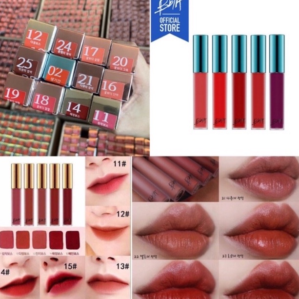 Son kem lì BIBIA LAST VELVET LIP TINT phiên bản mới nhất - AILEE COSMETIC - AC02 | BigBuy360 - bigbuy360.vn