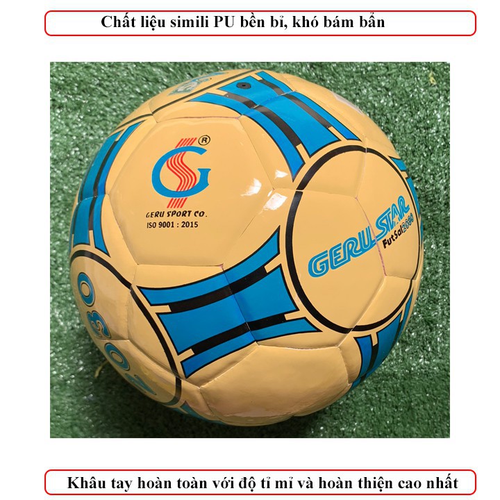 Quả Bóng đá Geru Star Futsal 2030 Chính Hãng  - Banh 2030 -BÓNG ĐÁ FUTSAL 2030 PRO-STAR