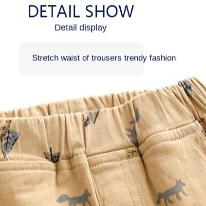 Quần short Soffny cotton mềm co giãn màu trơn dáng rộng dài đến đầu gối cho bé trai