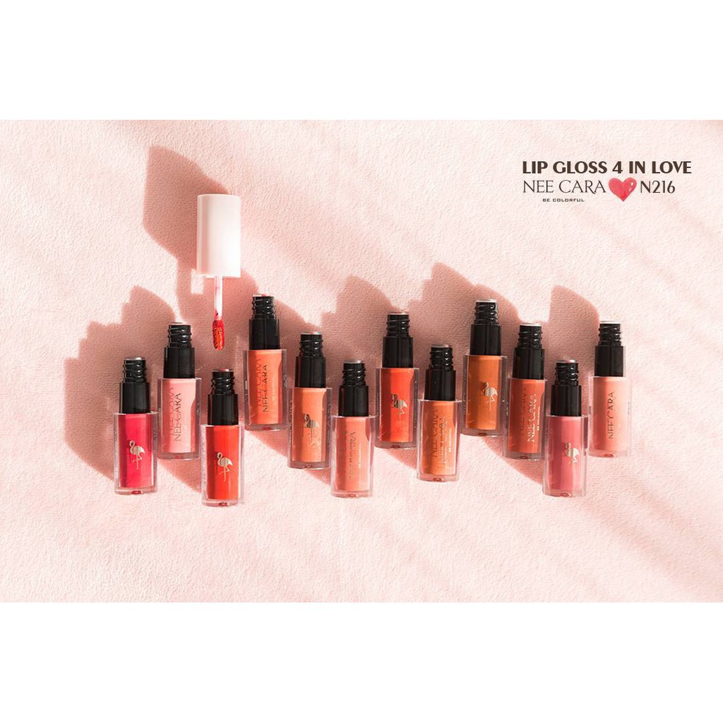 SON KEM NEE CARA FLAMINGO LIP Lip Gloss GLOSS 4 IN LOVE (N216)