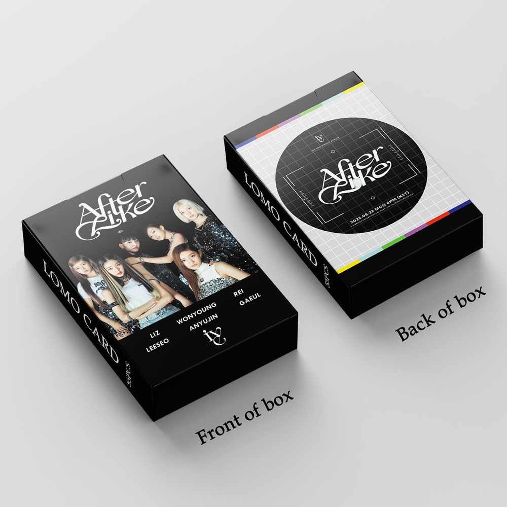 Set 55 Tấm Thẻ Ảnh Lomo In Hình Nhóm Nhạc Kpop Ave Thời Trang Hàn Quốc