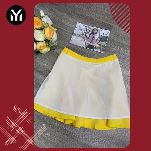 Váy Mini Nữ, Thiết Kế Dáng Xòe Trẻ Trung, Năng Động, Cá Tính, Phù Hợp Mặc Đi Làm, Đi Chơi