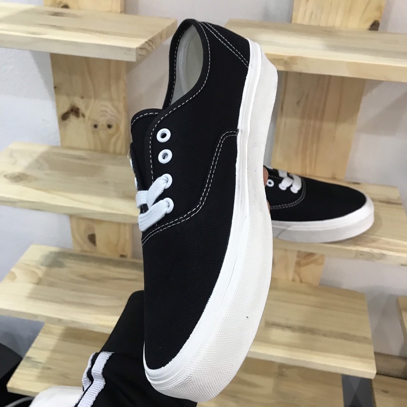 Giày 𝐕𝐚𝐧𝐬 Vault Cls Đen Nam Nữ, Tặng Tất Hộp Bill