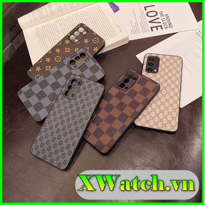 Ốp lưng da Caro Oppo A52 A53 A92 A93 Reno 3 Reno 3 pro Reno 4 Reno 4 pro Reno 2F Reno 5 pro F9 F7 F1s / F11