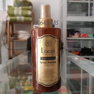 Xịt dưỡng tóc Lacei nâu 250ml