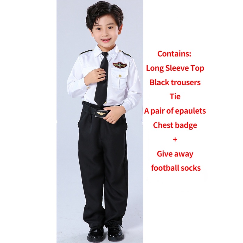 Trang Phục Phi Công Không Quân Cho Bé Trai Và Bé Gái
