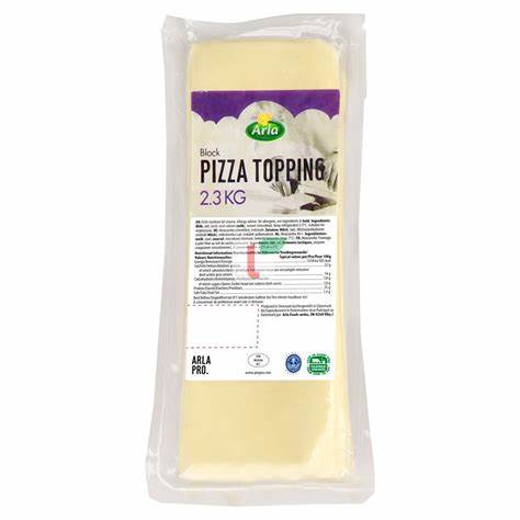 Đan mạch phô mai mozzarella pizza topping đan mạch arla khối 2.3kg - date - ảnh sản phẩm 2