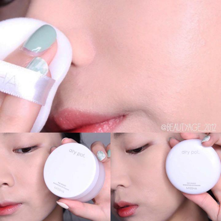Phấn phủ Missha Airy Pot Pact 9g