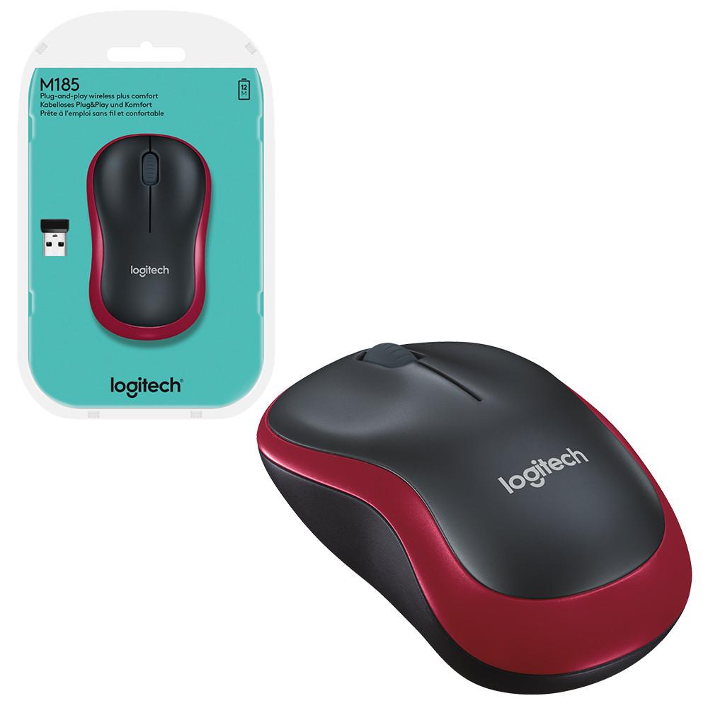Chuột Không Dây Logitech M185 Chính Hãng