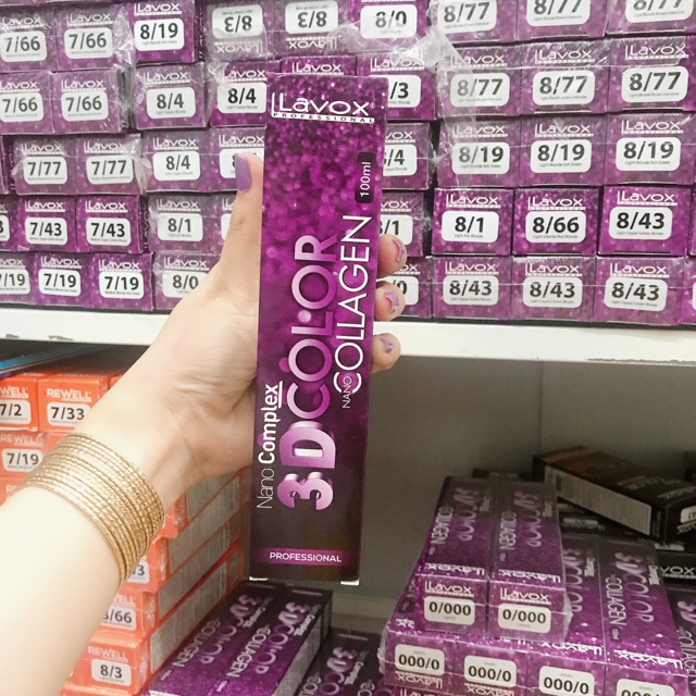 Thuốc nhuộm tóc lavox