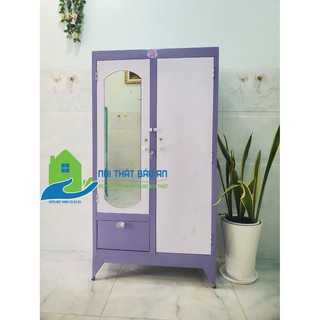 Tủ sắt đựng quần áo 1.4 x 0.9m và 1.2 x 0.9m nhiều màu