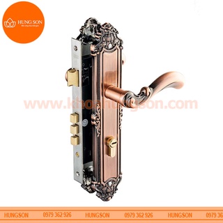 KHÓA TAY NẮM CỬA ĐI HỢP KIM HUY HOÀNG EX 8529