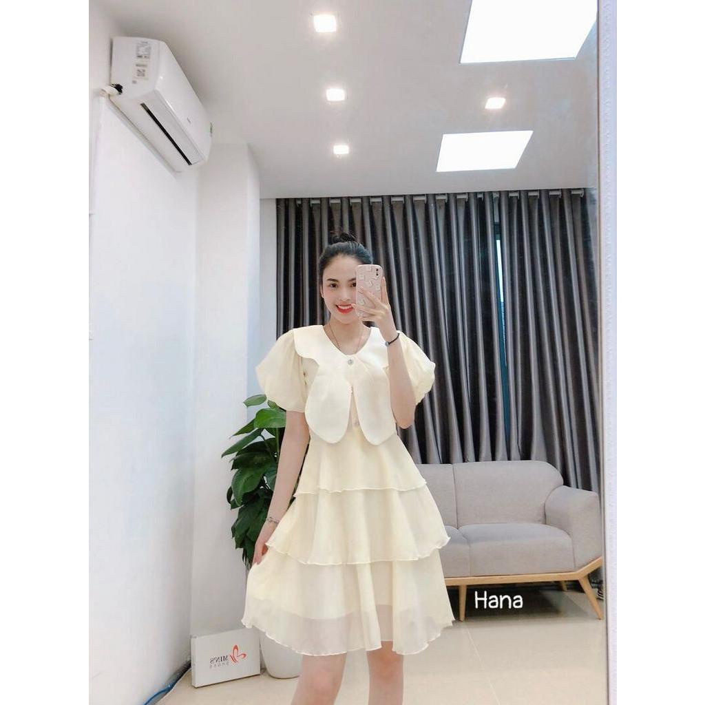 Min's Shoes - Váy Lụa Hàn Công Chúa Tay Bèo 58