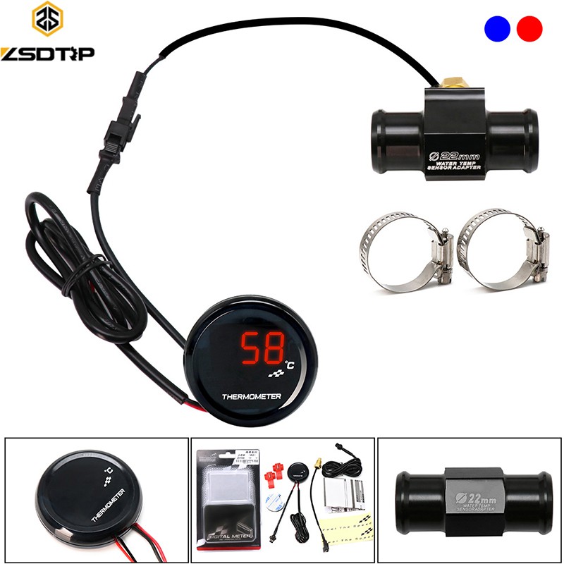 Đồng hồ đo nhiệt độ nước KOSO dành cho xe máy Mini cho XMAX250 300 NMAX CB 400 CB500X