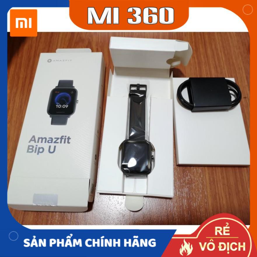 [Mã ELMS5 giảm 7% đơn 300K] ✅ Bản Quốc Tế✅ Đồng Hồ Thông Minh Amazfit BIP U✅ Hàng Chính Hãng Bảo Hành 12 Tháng