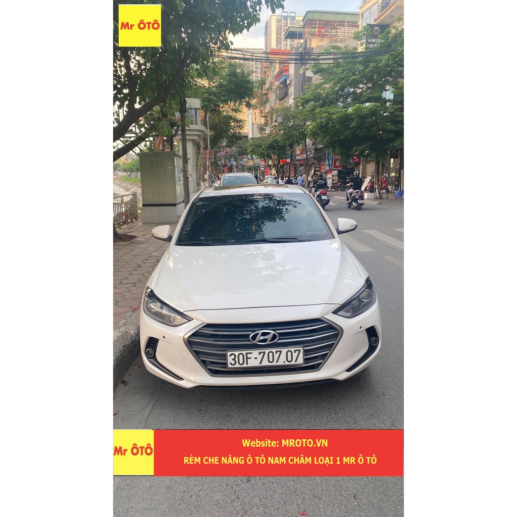 Rèm Che Nắng  Xe Hyundai Elantra 2016-2018 chống UV Hàng Loại 1 MR.ÔTÔ -Bảo Hành 2 Năm