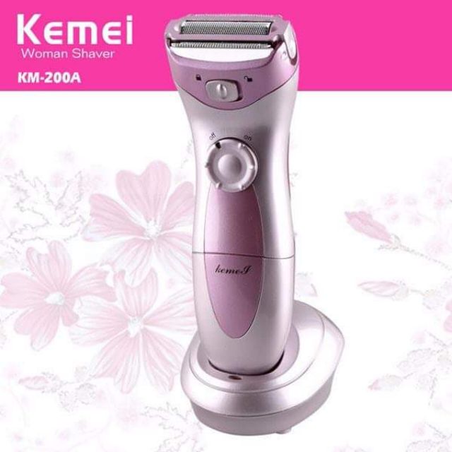 Máy cạo lông toàn thân, cạo râu kemei km-200A