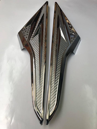 cặp ốp hông mạ crom xe winner