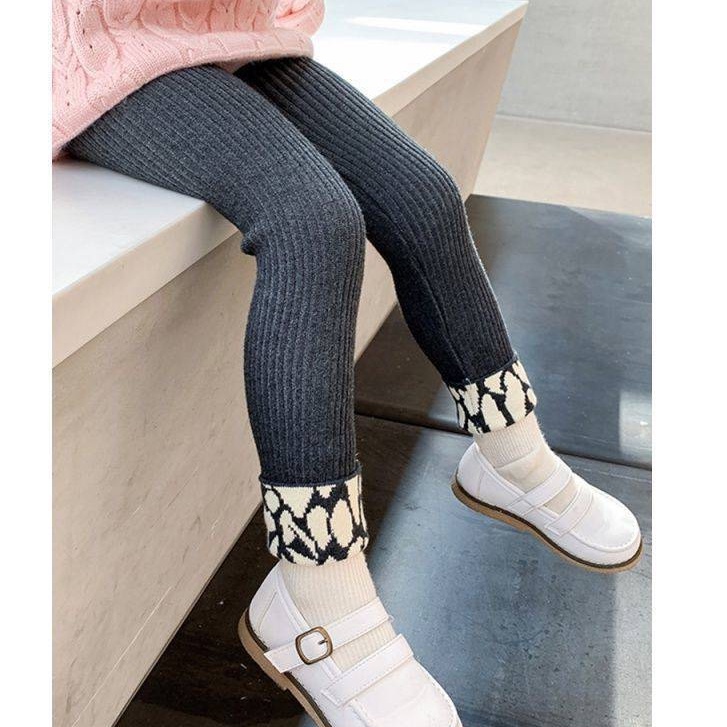 Quần legging cho bé chất len tăm siêu đẹp hàng Quảng Châu