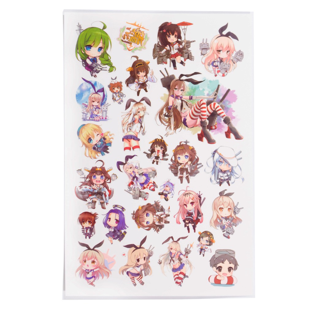 [thanh lý bán lỗ]Sticker Anime Hình xăm - Kantai Collection [AAM] [PGN30]